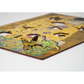 Drewniane puzzle A4 Gustav Klimt 